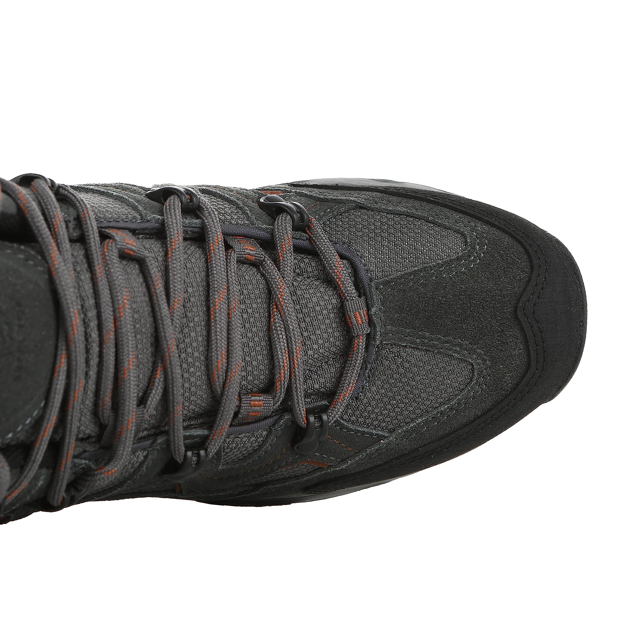 Northside Snohomish Steel Toe Work Boot - Slip Resistant Shoes for Men - Construction Boot with Brushed Rubber Toe Guard and Compression Molded EVA Midsole - Suede and Nylon Upper - Steel Toe Boots - Image 4