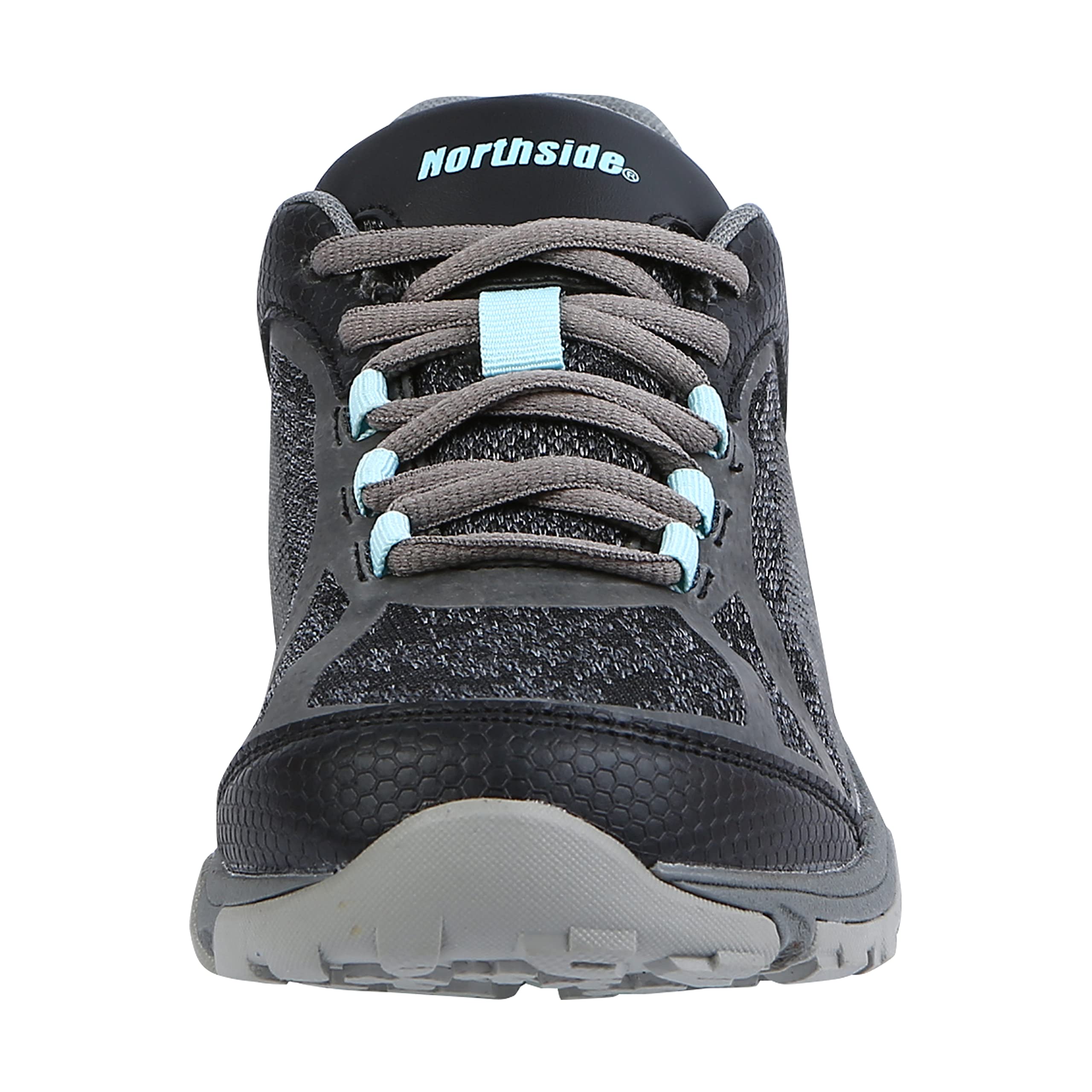 Northside Womens Belmont Trek Hiking Shoes - Machine Washable Breathable with Quick Lace-up Anti-Fatigue Insole - Vacation Essentials Lightweight Rubber Traction Outsole - Image 3